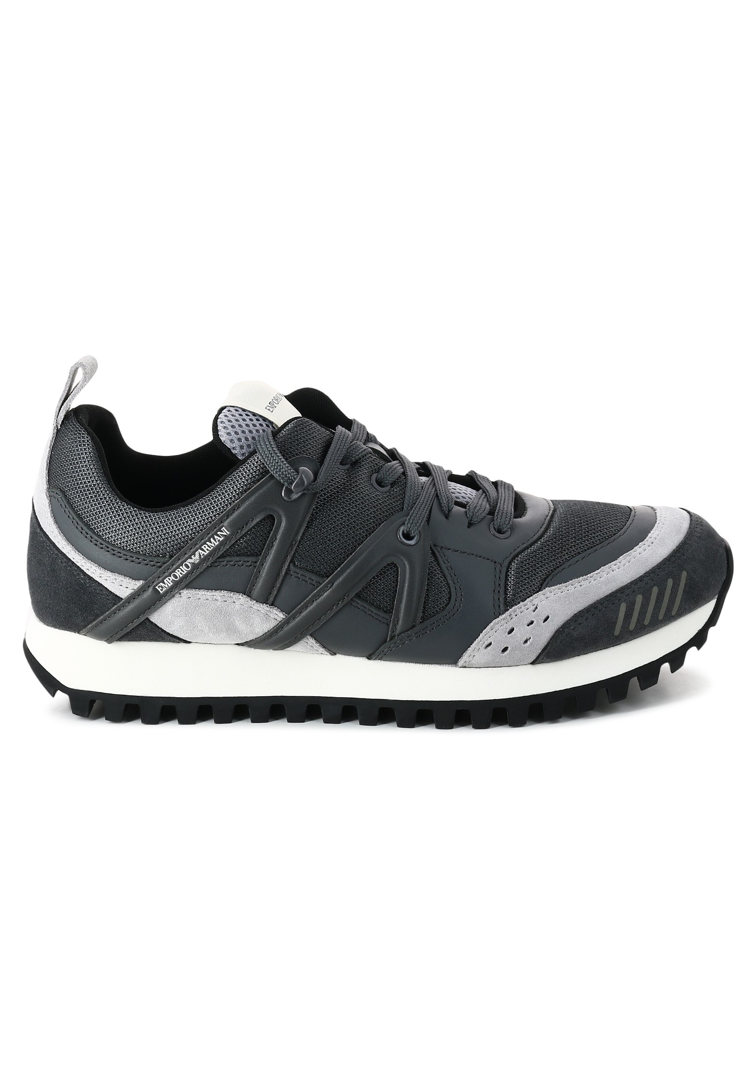 фото Кроссовки мужские emporio armani 134500 серые 6 uk