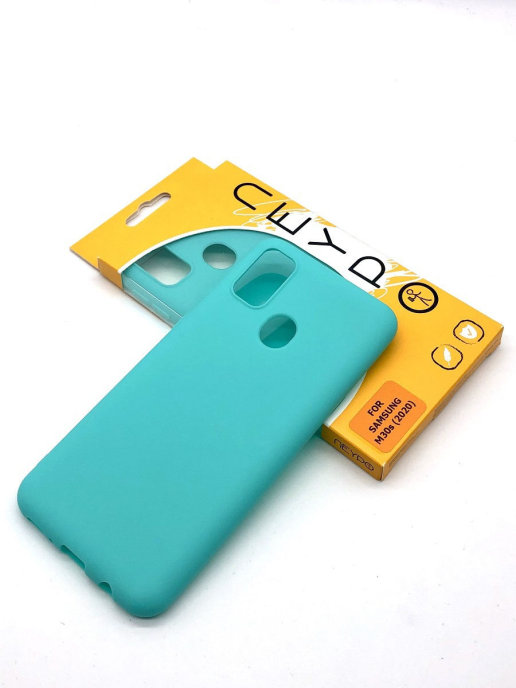 фото Чехол neypo для samsung galaxy m21/m30s 2020 soft matte silicone turquoise nst16155