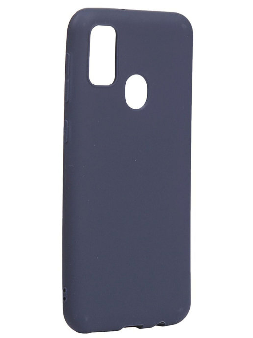 фото Чехол neypo для samsung galaxy m21/m30s 2020 soft matte silicone dark blue nst16159