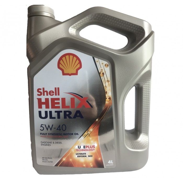 

Моторное масло Shell Helix Ultra 5W40 4л