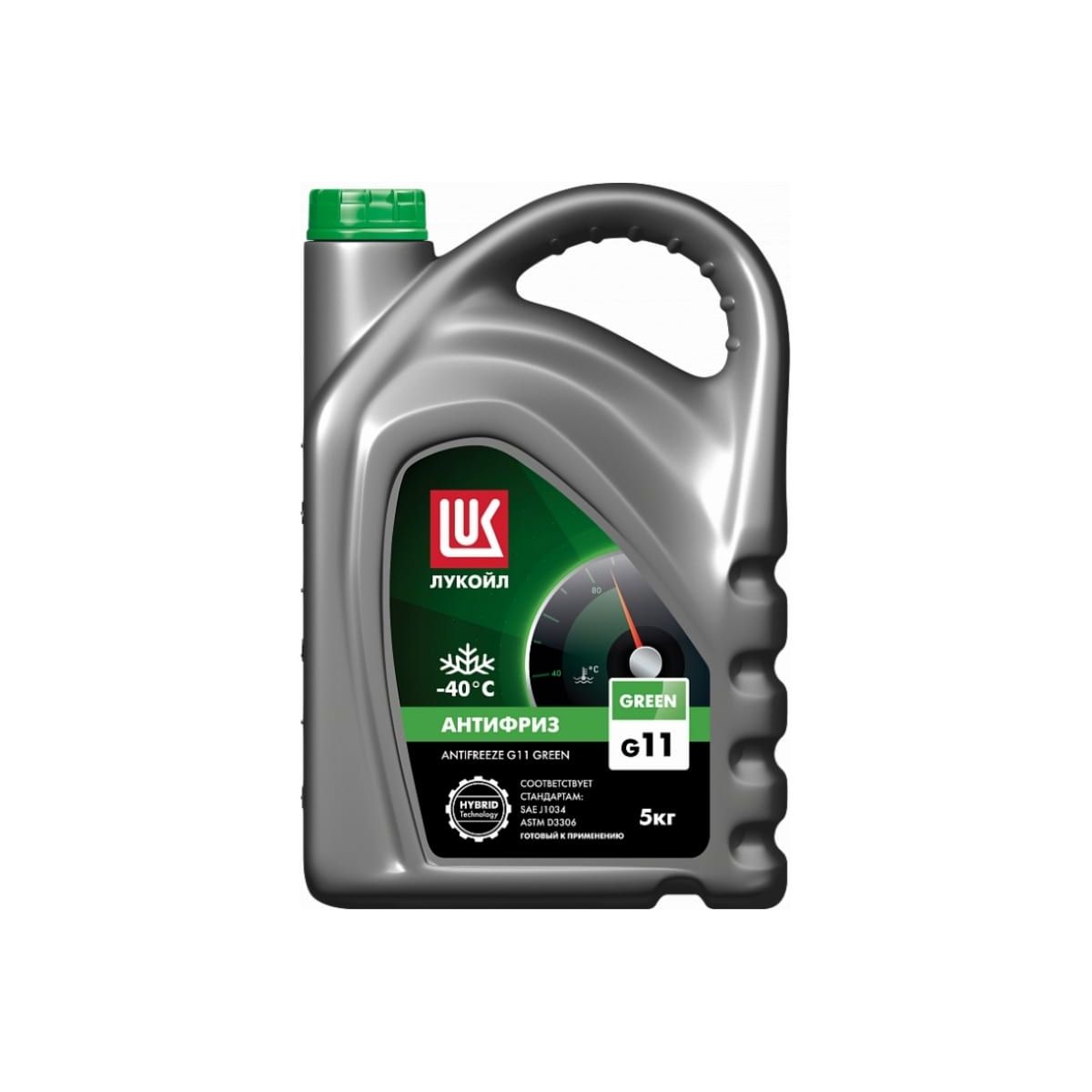 Антифриз LUKOIL 227386 G11, зеленый