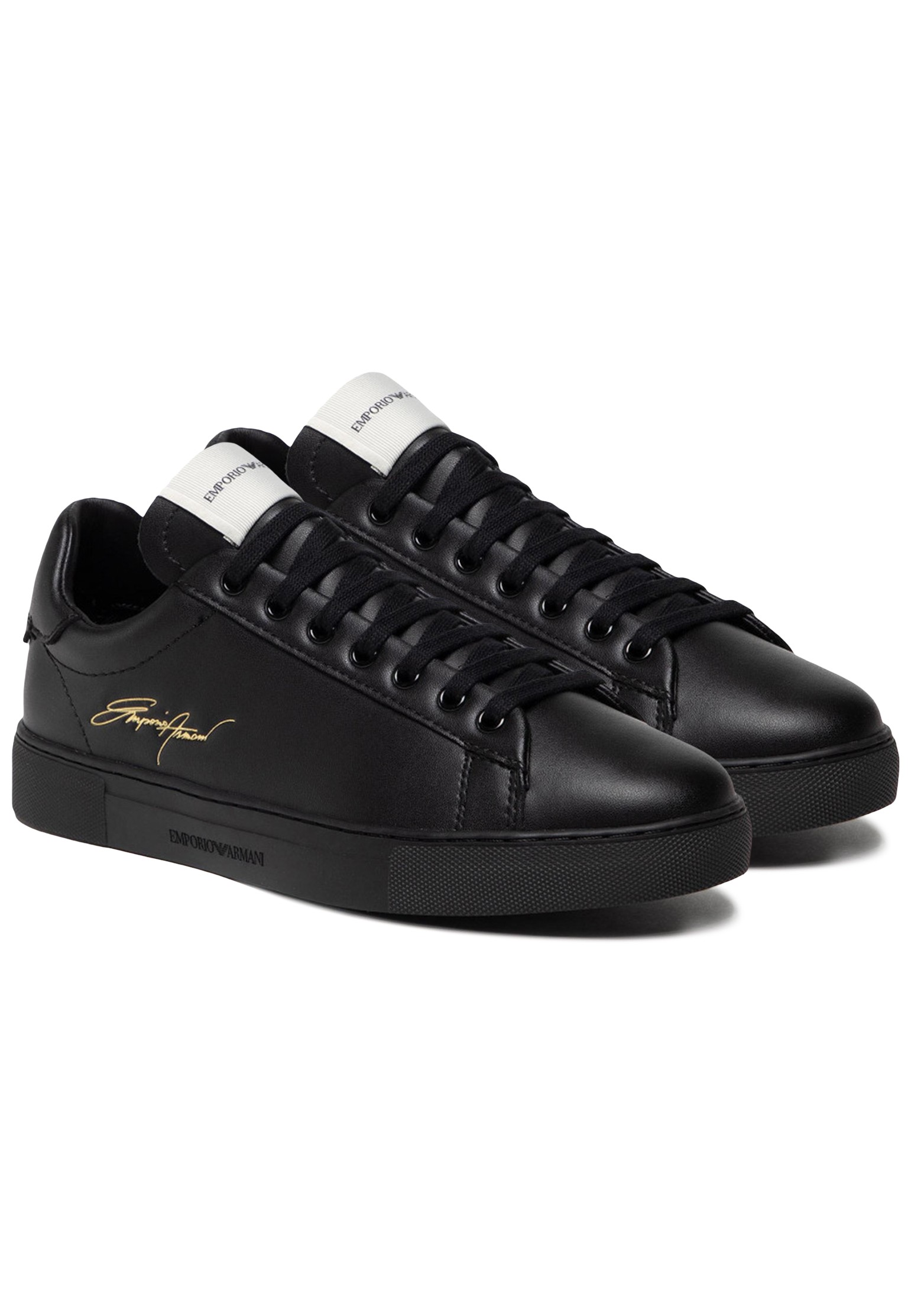

Кеды мужские EMPORIO ARMANI 134392 черные 10 UK, 134392