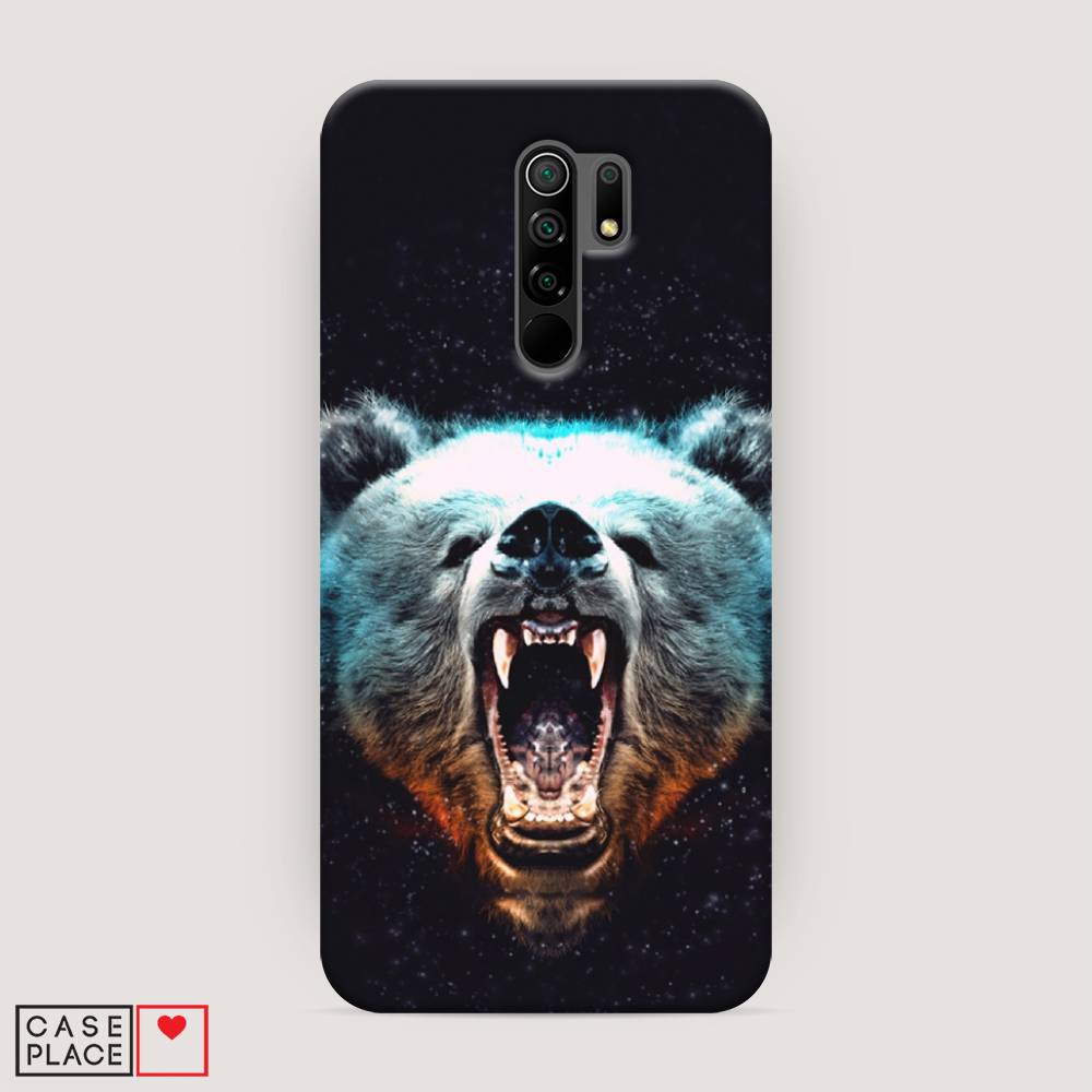 

Пластиковый чехол "Медведь" на Xiaomi Redmi 9, 38320-1