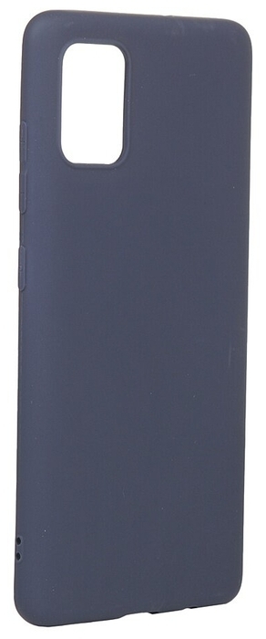 фото Чехол neypo для samsung galaxy a51 2020 soft matte silicone dark blue nst16147