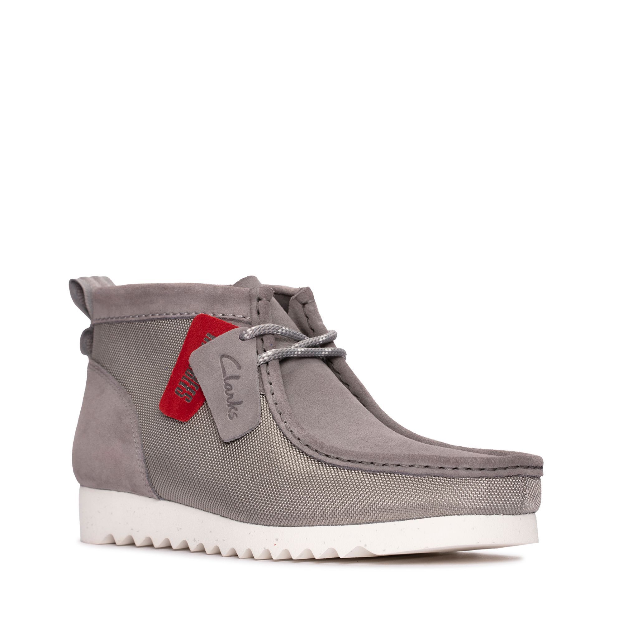 

Ботинки мужские Clarks 26173080 серые 43 EU, Серый, 26173080