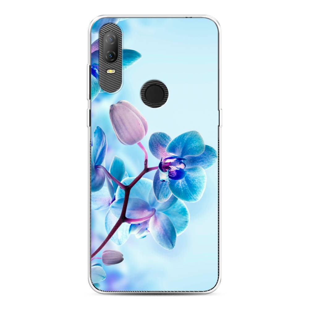 

Чехол Awog на Alcatel 1V (2020) 5007U / Алкатель 1V (2020) 5007U "Голубая орхидея", 170950-8