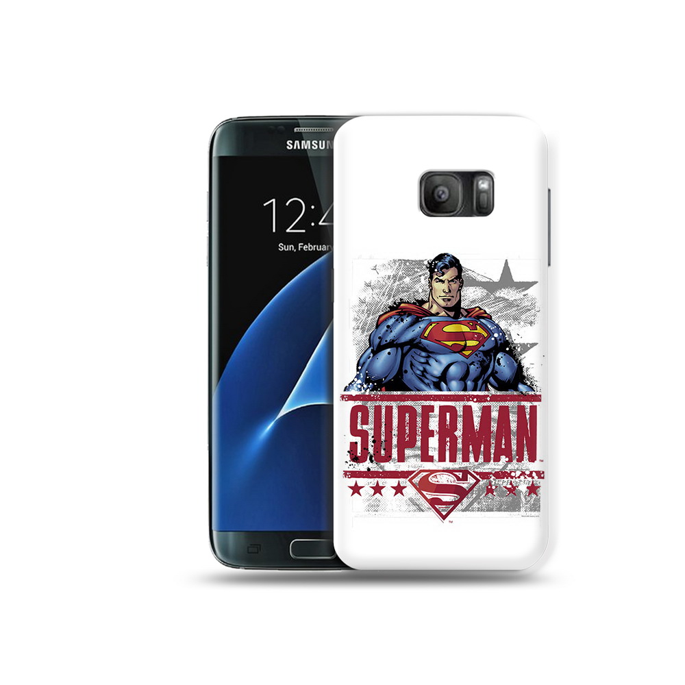 

Чехол MyPads Tocco для Samsung Galaxy S7 рисунок супермен, Прозрачный, Tocco