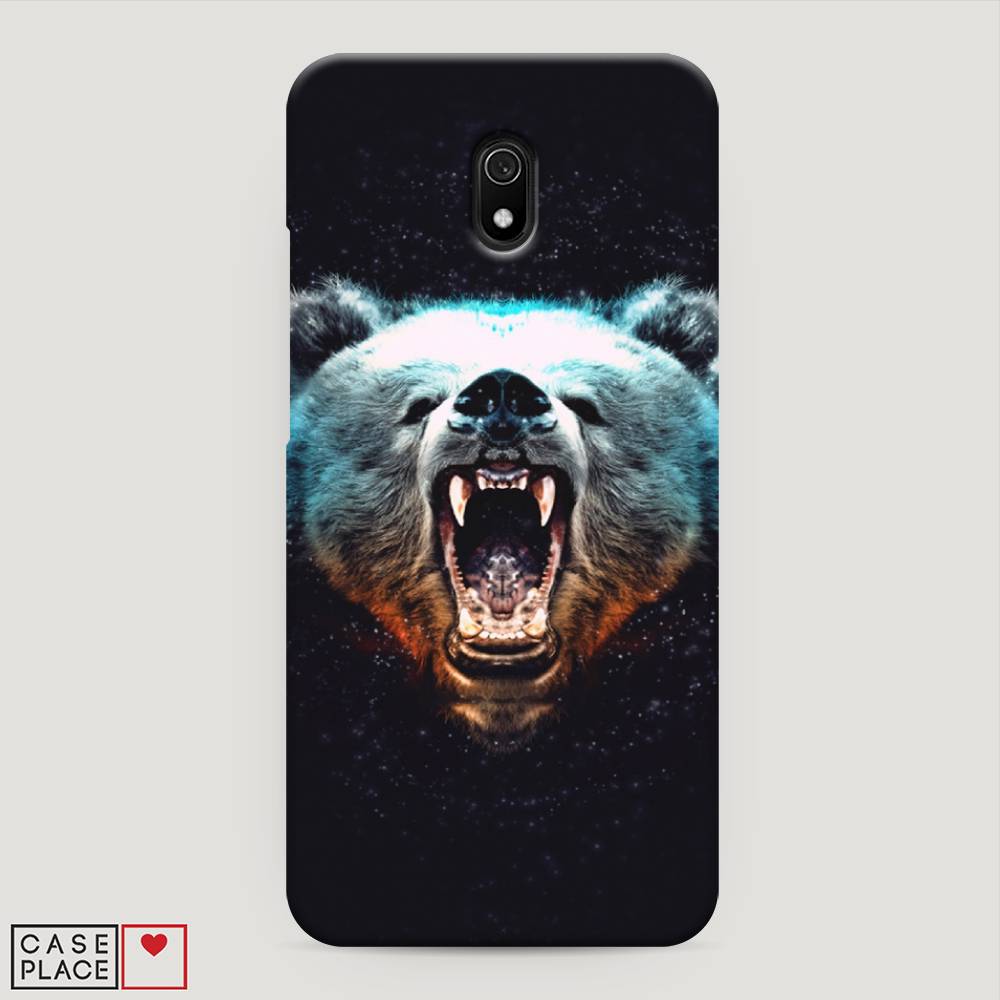 

Пластиковый чехол "Медведь" на Xiaomi Redmi 8A, 37220-1