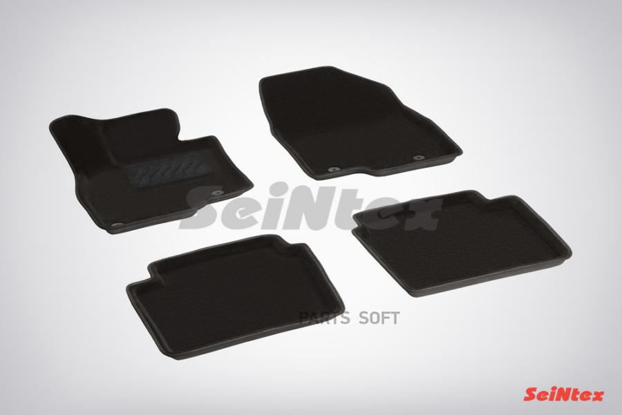 

Коврик салона MAZDA 6 NEW (12-) 3D 3-х слойная конструкция черный (5 предм.) SEINTEX 1шт