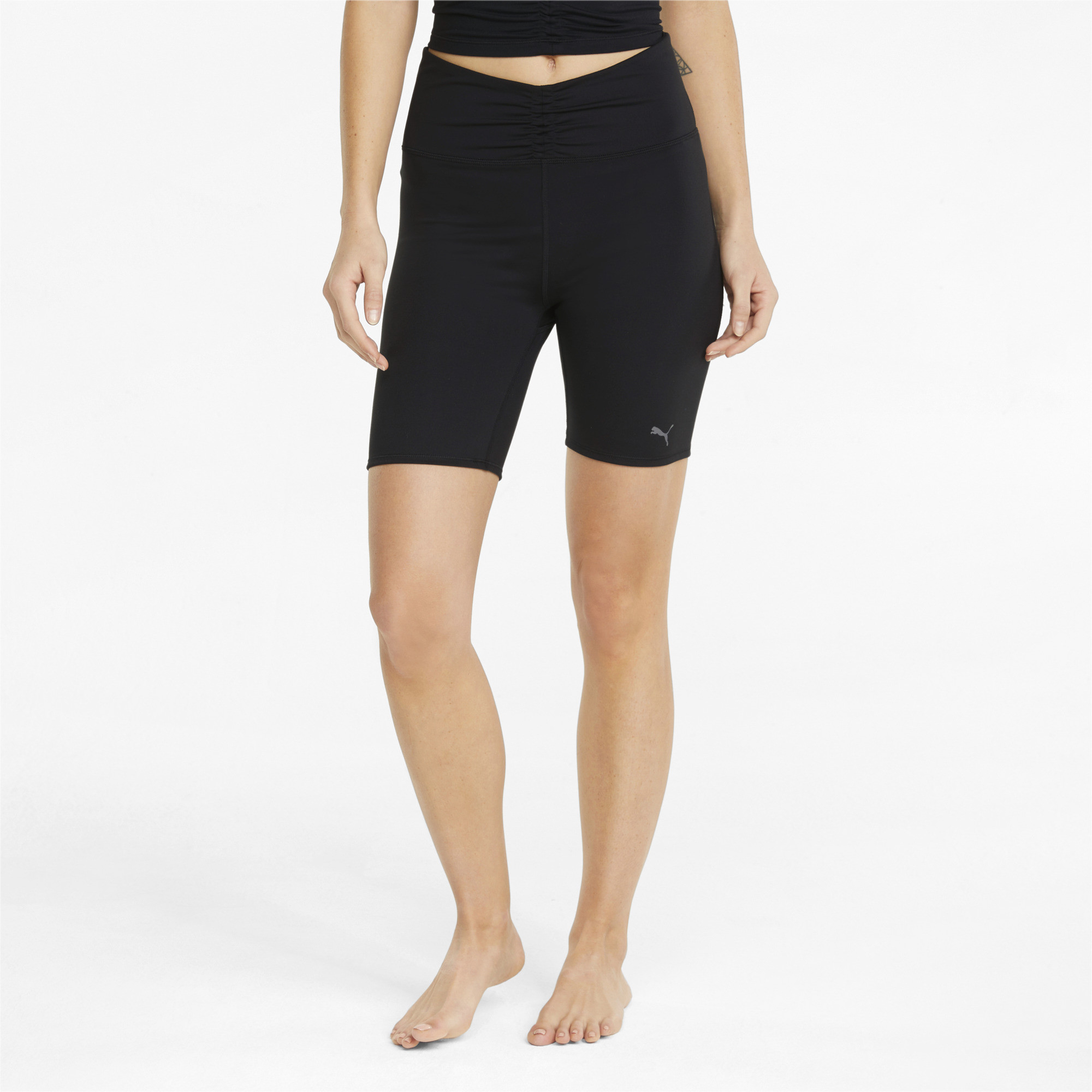 Велосипедки женские PUMA Studio Foundation Short Tight черные XL