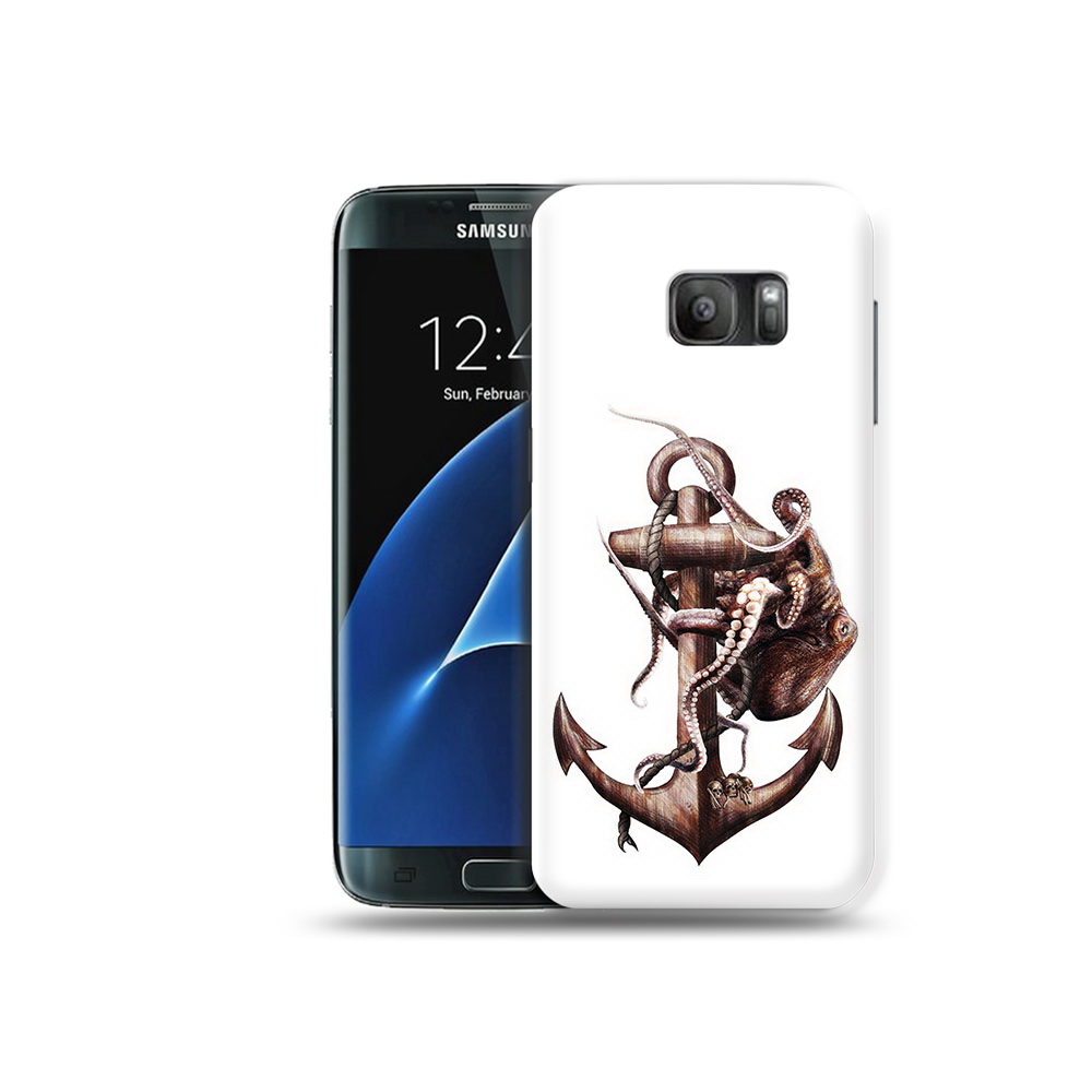 

Чехол MyPads Tocco для Samsung Galaxy S7 ржавый якорь, Прозрачный, Tocco