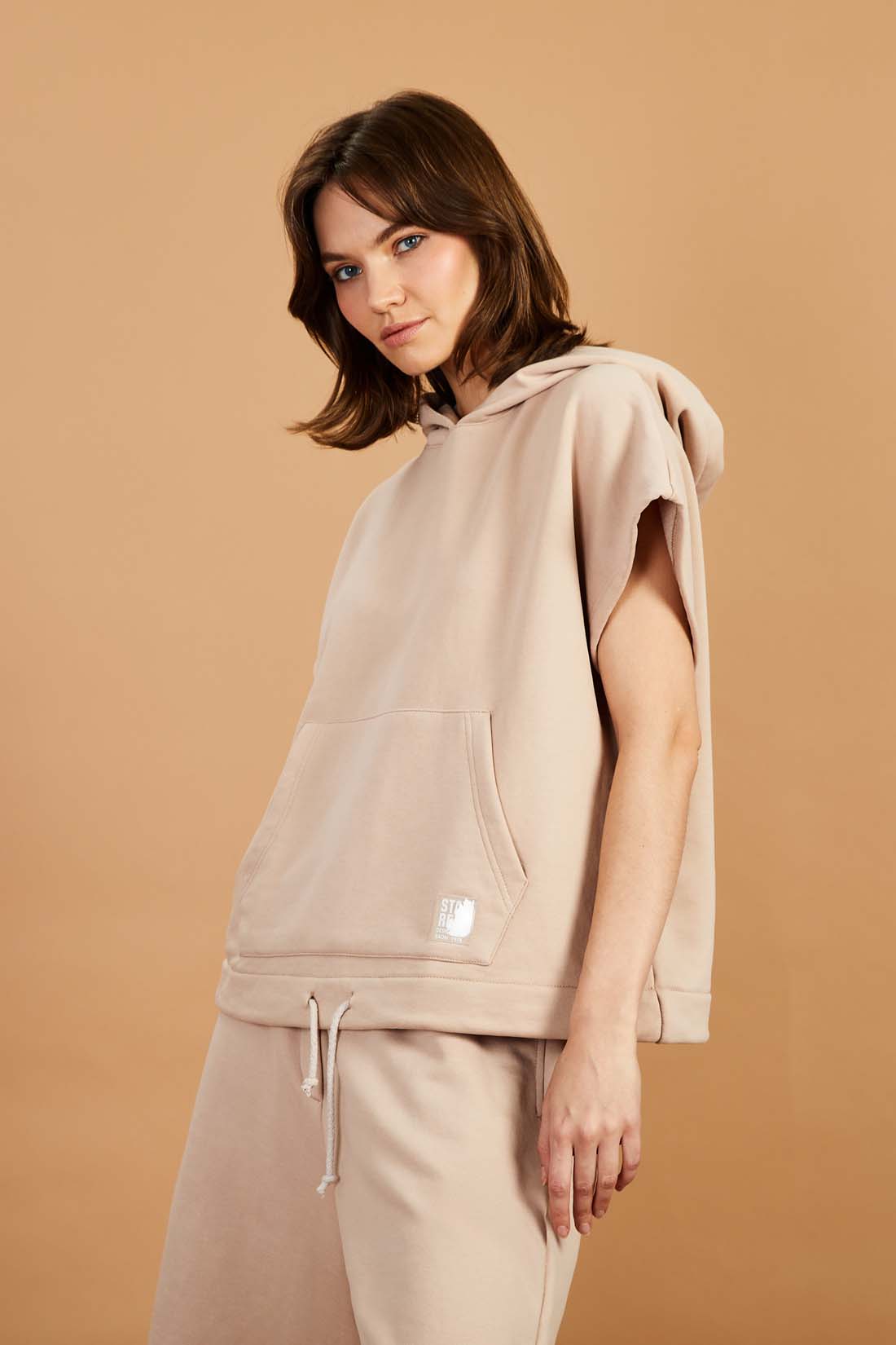 

Худи женское baon B1522001 бежевое XS, B1522001