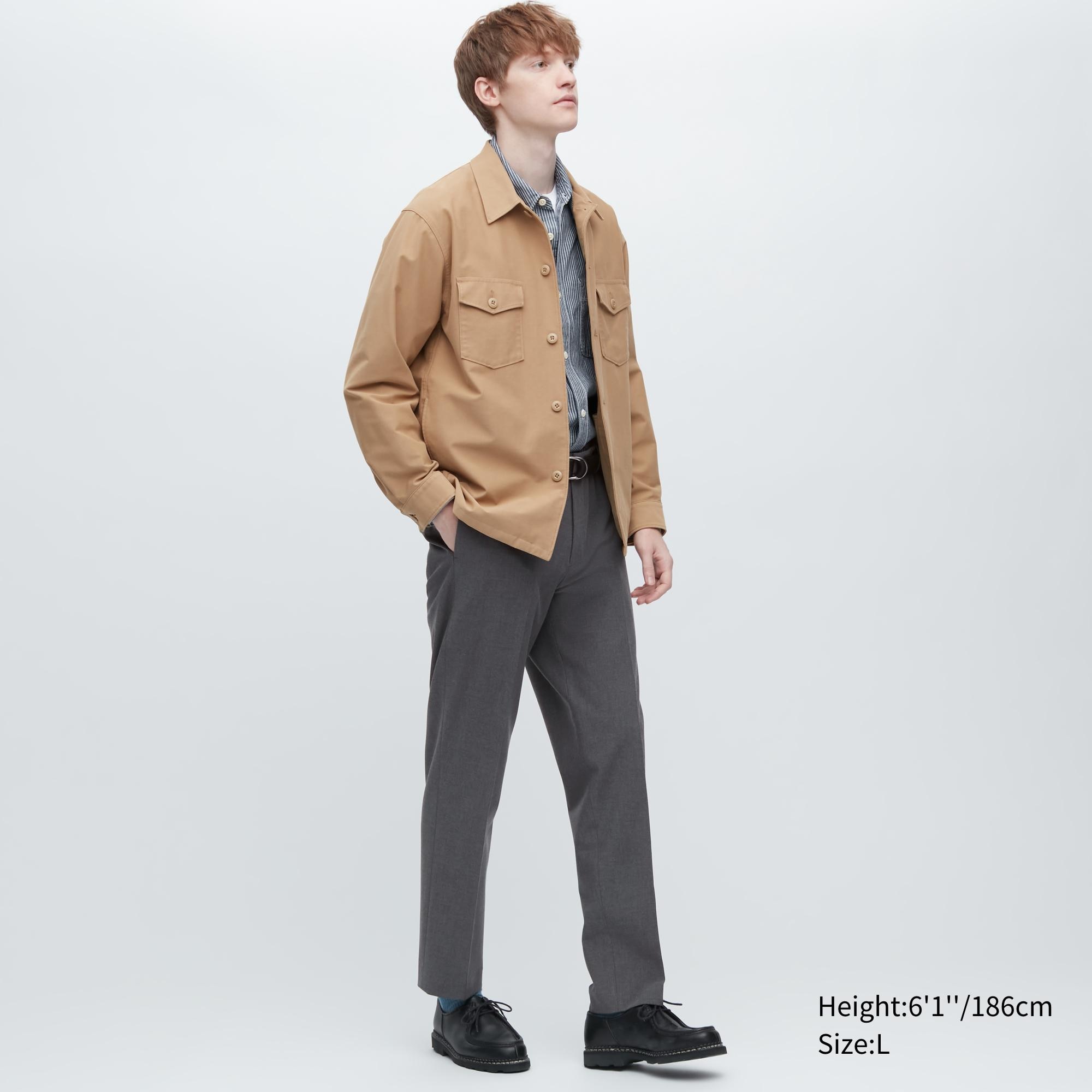 

Брюки мужские UNIQLO 457622COL06 серые L (доставка из-за рубежа), Серый, 457622COL06