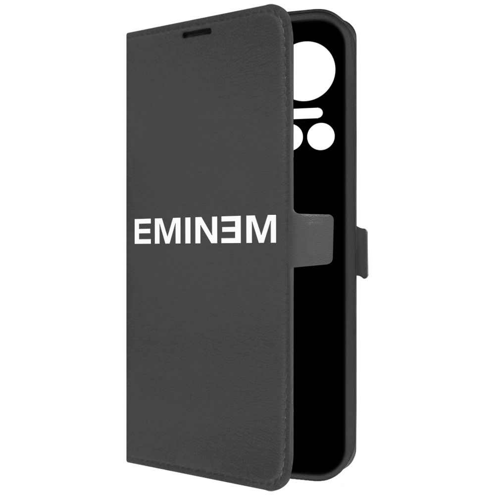 

Чехол-книжка Krutoff Eco Book для ITEL S18 Eminem (Эминем) (черный)