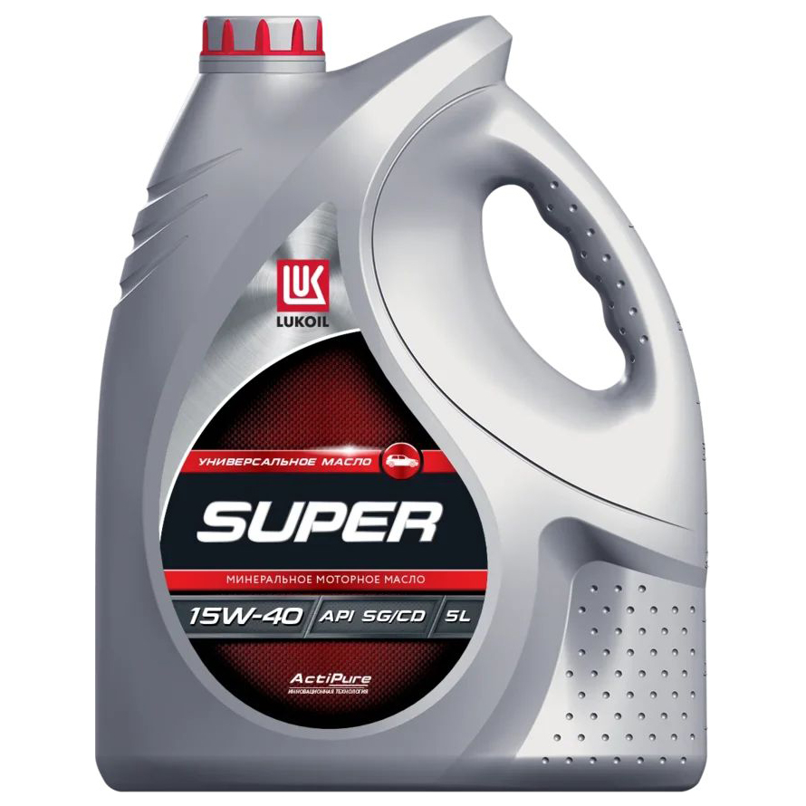Моторное масло Lukoil супер SG/CD 15W40 5л