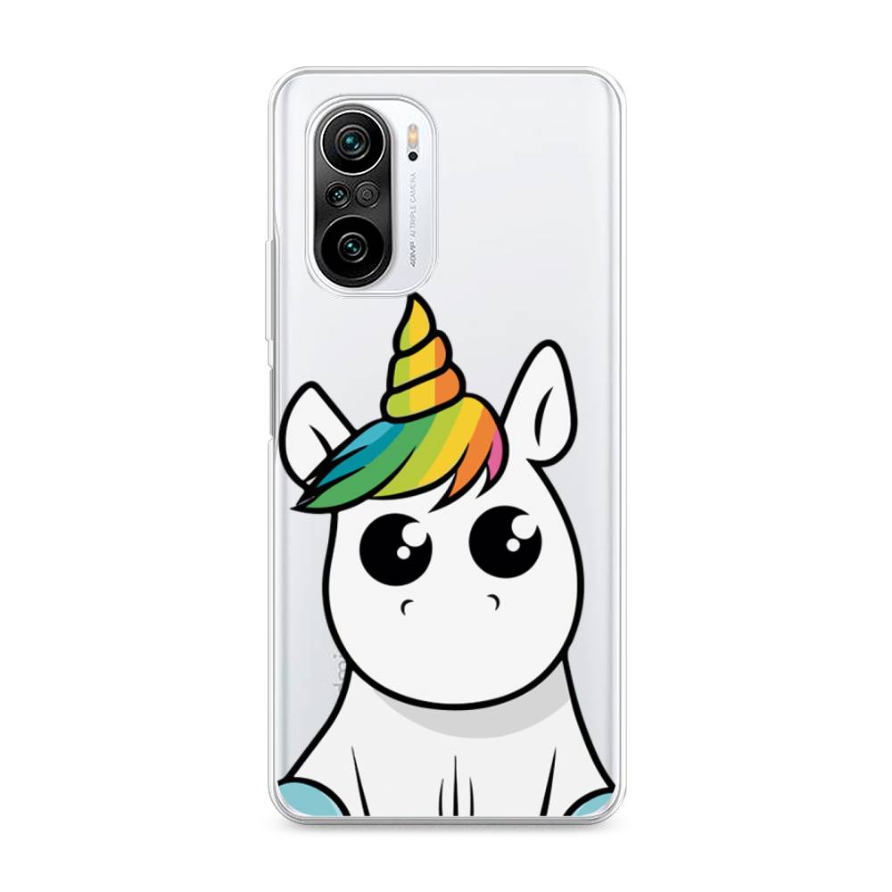 

Силиконовый чехол "Глазастый единорог" на Xiaomi Redmi K40, Глазастый единорог