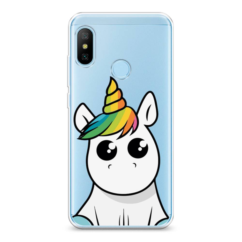

Силиконовый чехол "Глазастый единорог" на Xiaomi Redmi 6 Plus, Глазастый единорог