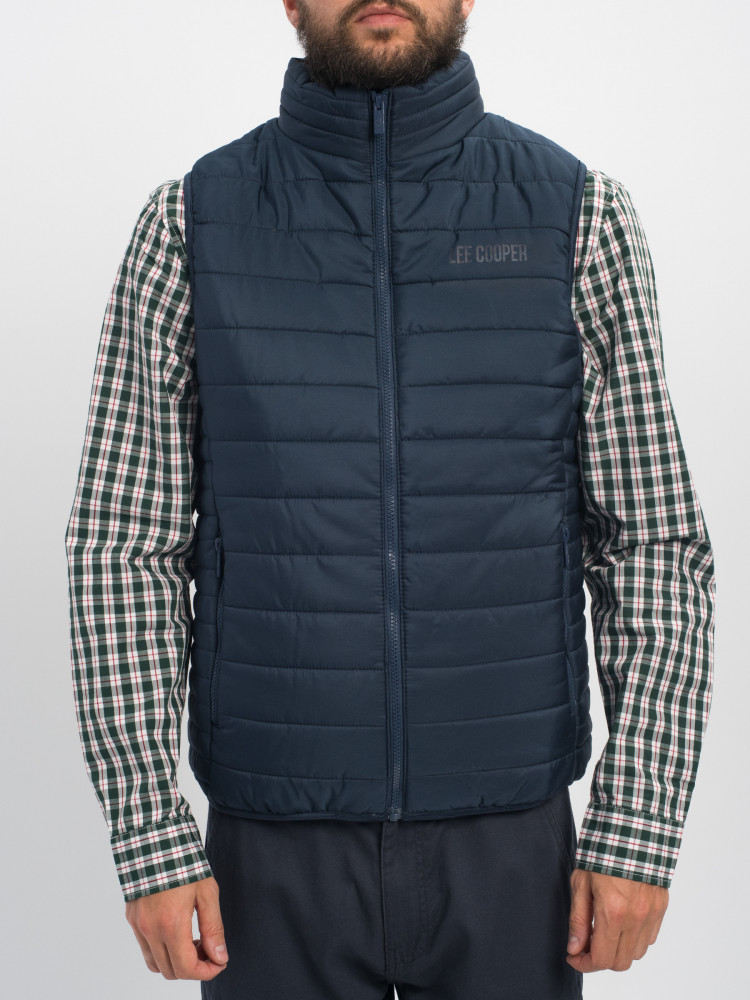 фото Утепленный жилет мужской lee cooper men vest синий l