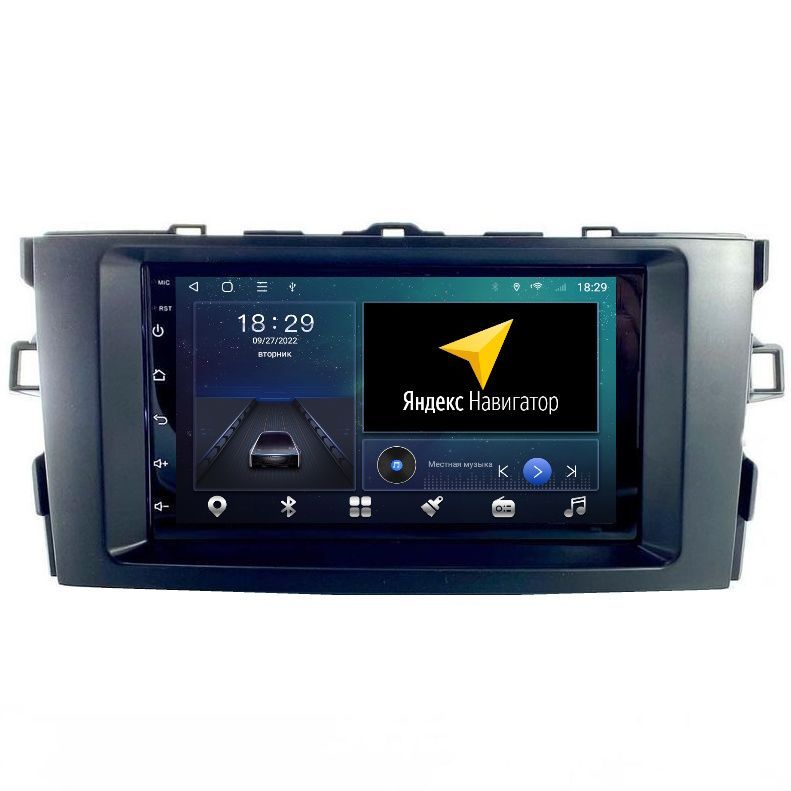 Автомобильная Магнитола EpicAuto T18 Toyota Auris 2006-2012 - Android 12 - Процессор 2550000₽