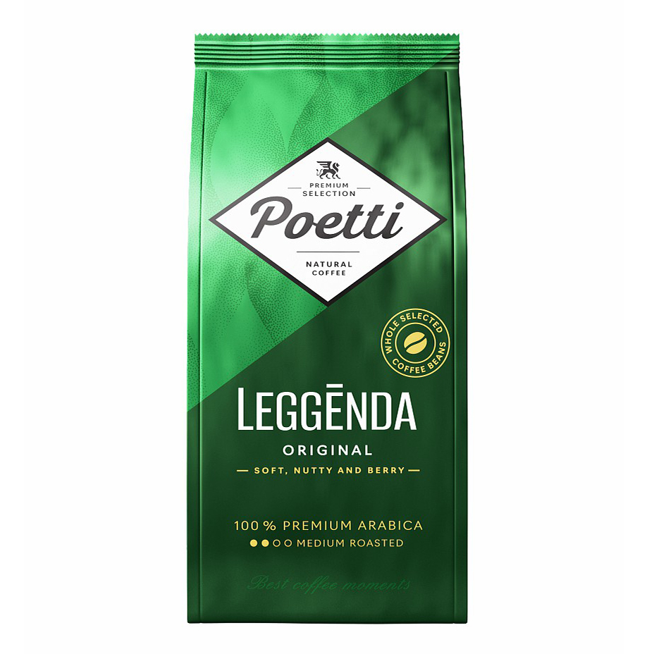 Кофе Poetti Leggenda Original молотый 250 г