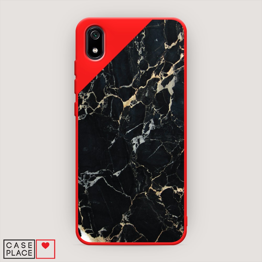 

Чехол Awog на Xiaomi Redmi 7A "Черный мрамор уголок", Разноцветный, 35453-1