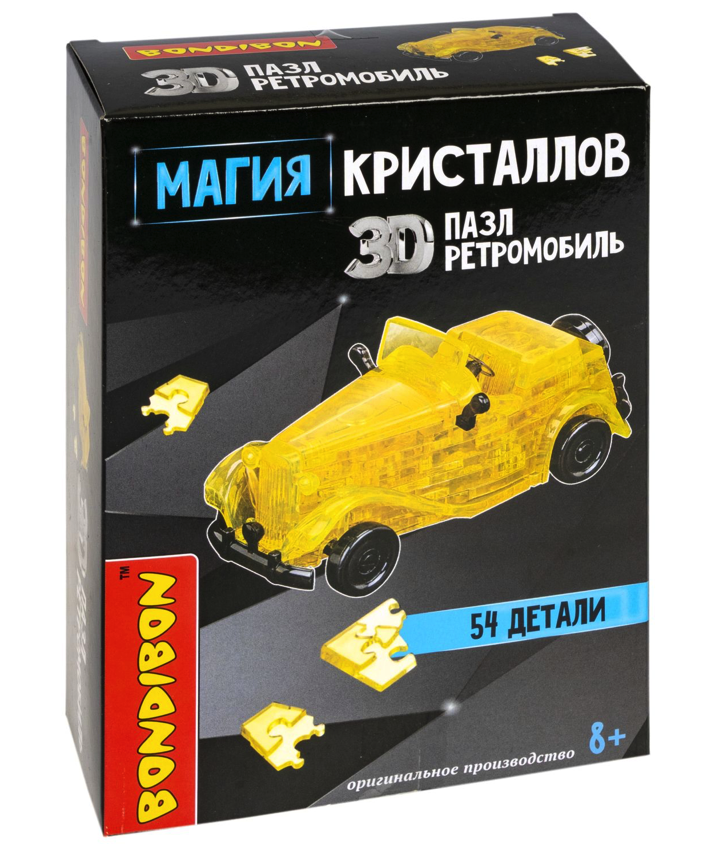 

Пазл Bondibon Магия кристаллов Ретромобиль 54дет 150379, 150379