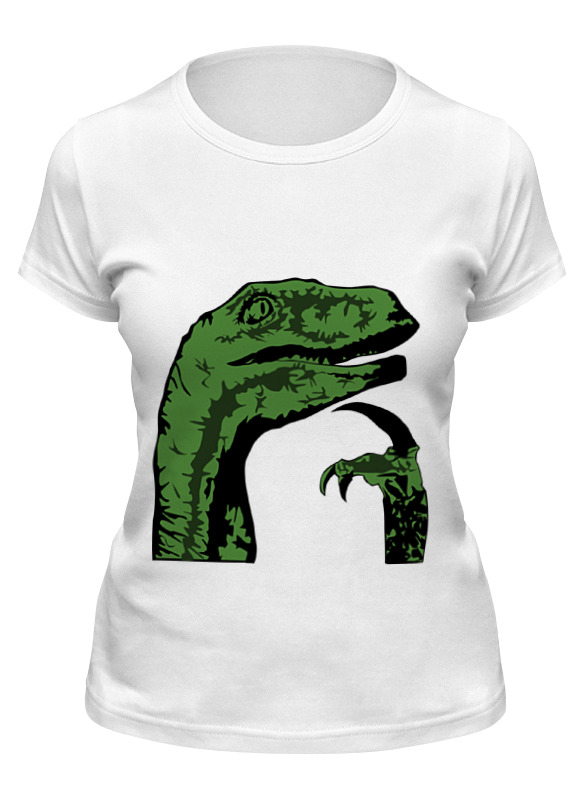 

Футболка женская Printio Raptor белая M, Белый, Raptor