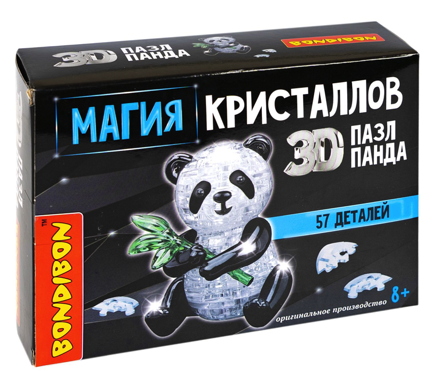 

Пазл Bondibon Магия кристаллов Панда 57дет 150374, 150374