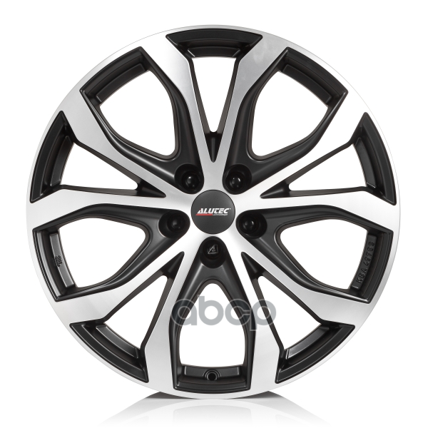 Колесный диск ALUTEC, W10X 9x20/5x112ET35 70.1 RacingBlackFrontPolishedMp