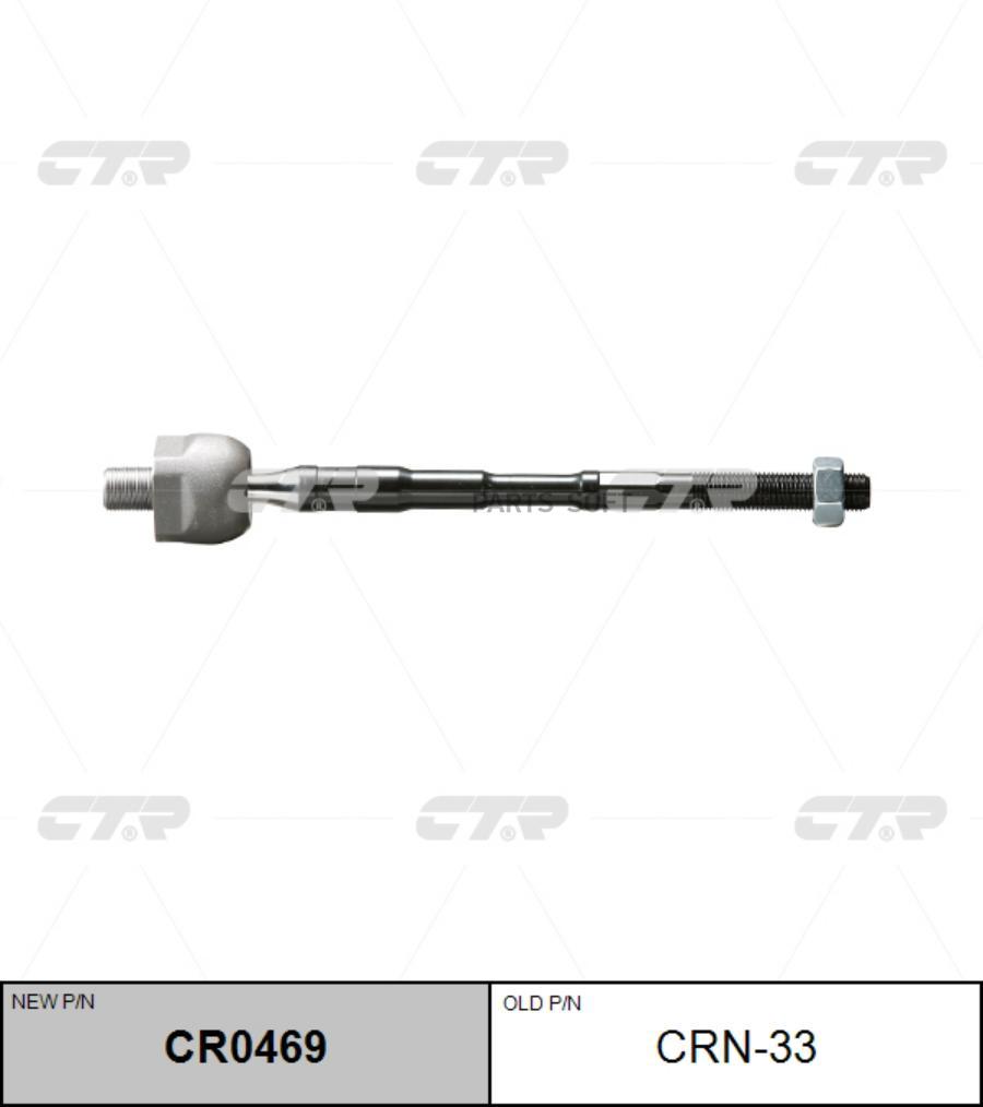 

Тяга Рулевая Голая L/R (Старый Crn-33) CTR CR0469