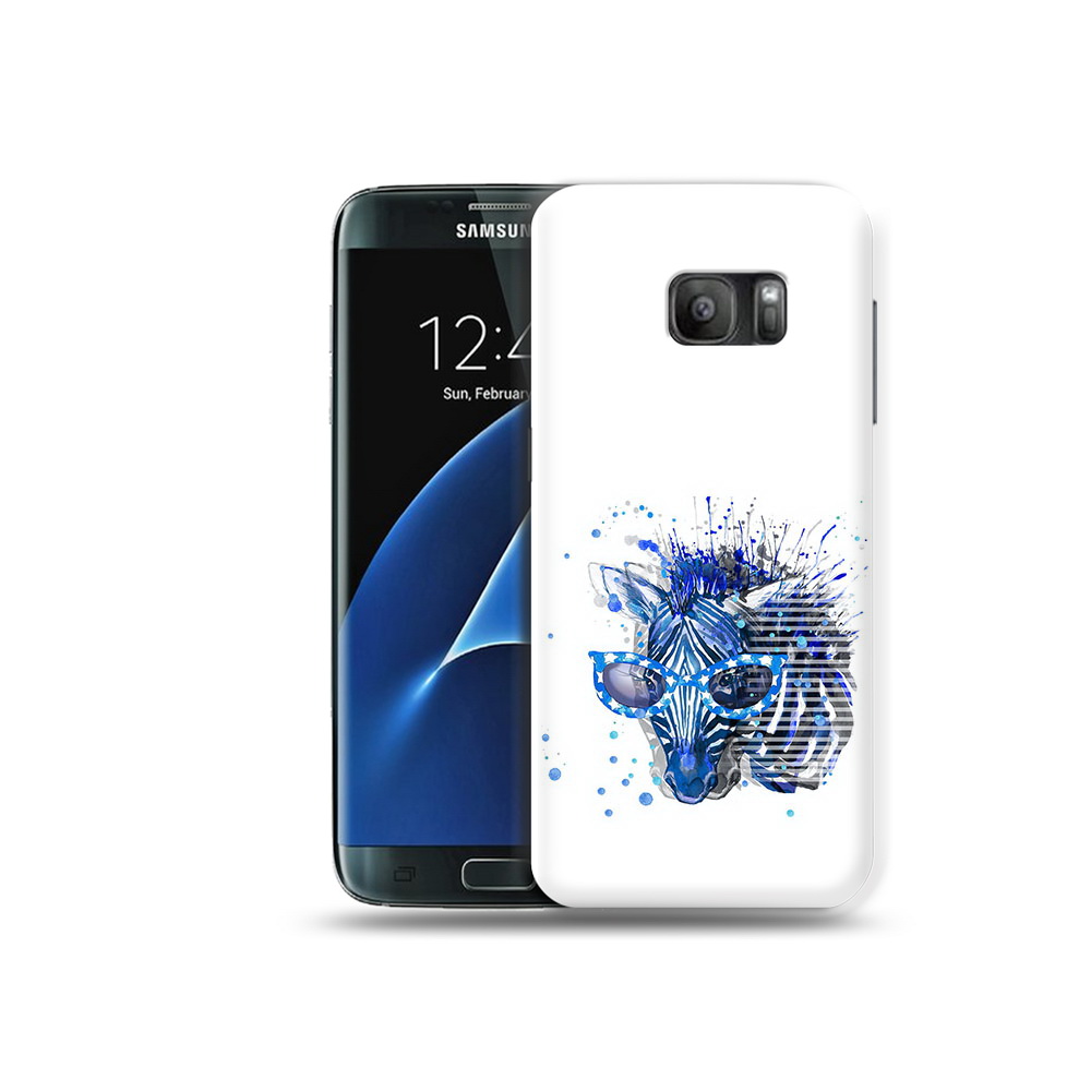 

Чехол MyPads Tocco для Samsung Galaxy S7 расплывчатая зебра, Прозрачный, Tocco