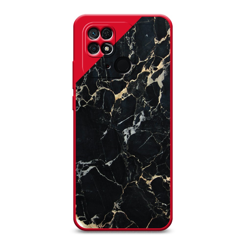 

Чехол Awog на Xiaomi Redmi 10C "Черный мрамор уголок", Разноцветный, 313453-1