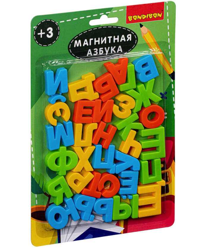 

Касса букв Bondibon Азбука ВВ5050, ВВ5050