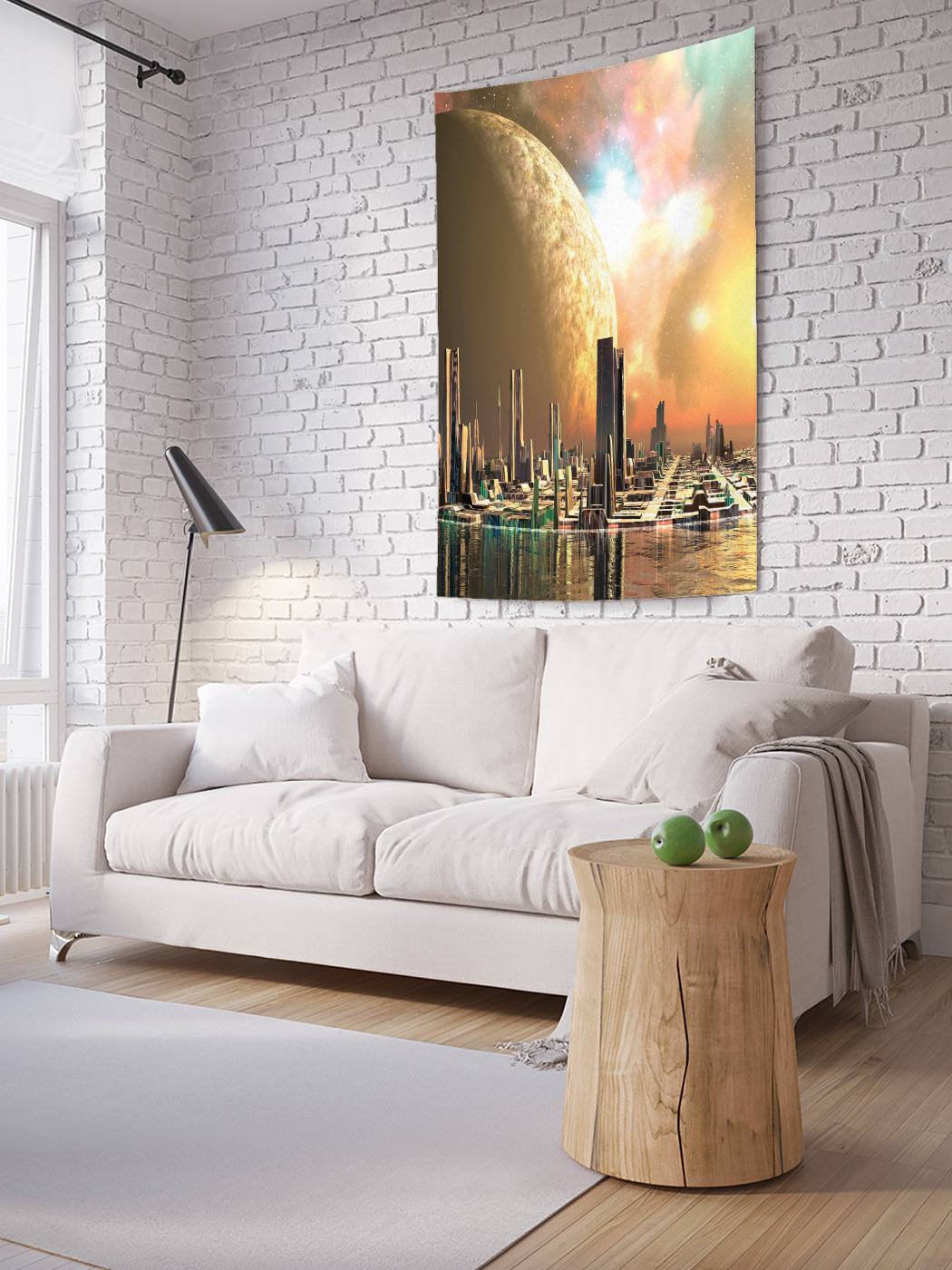 

Вертикальное фотопанно на стену JoyArty Звездный мегаполис 100x150 см, Звездный мегаполис
