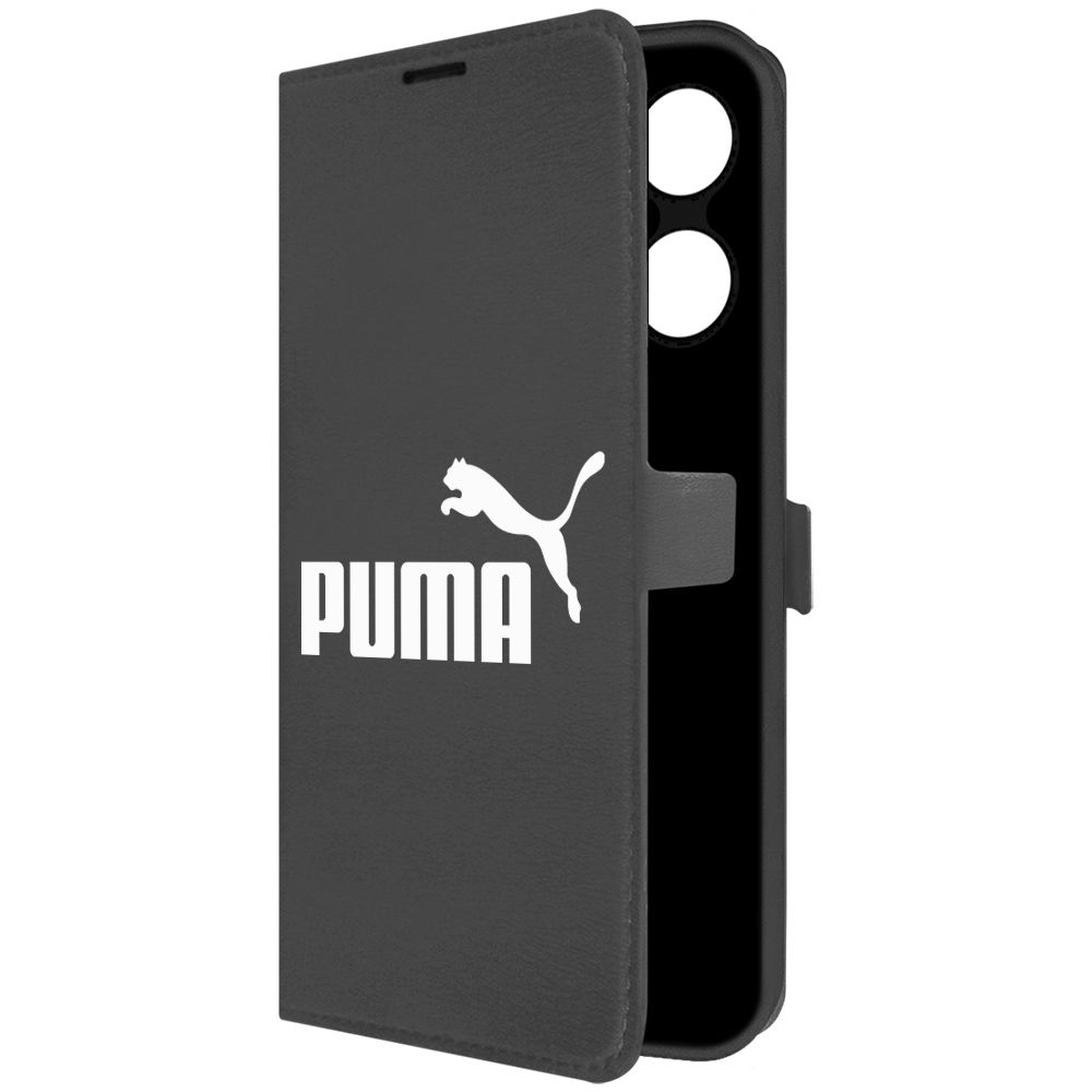 

Чехол-книжка Krutoff Eco Book для INFINIX Smart 7 Plus Puma (Пума) (черный)
