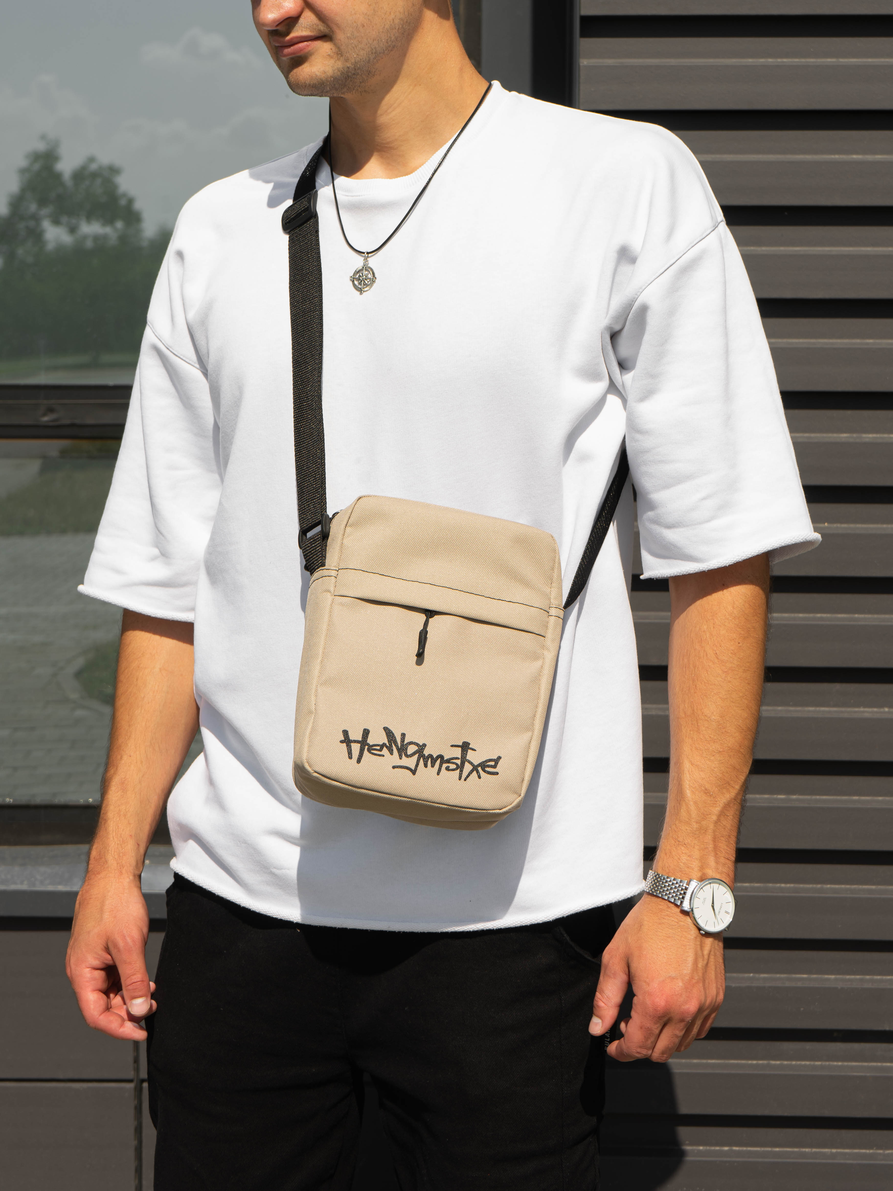 Сумка планшет унисекс AVSEN К-020, бежевый