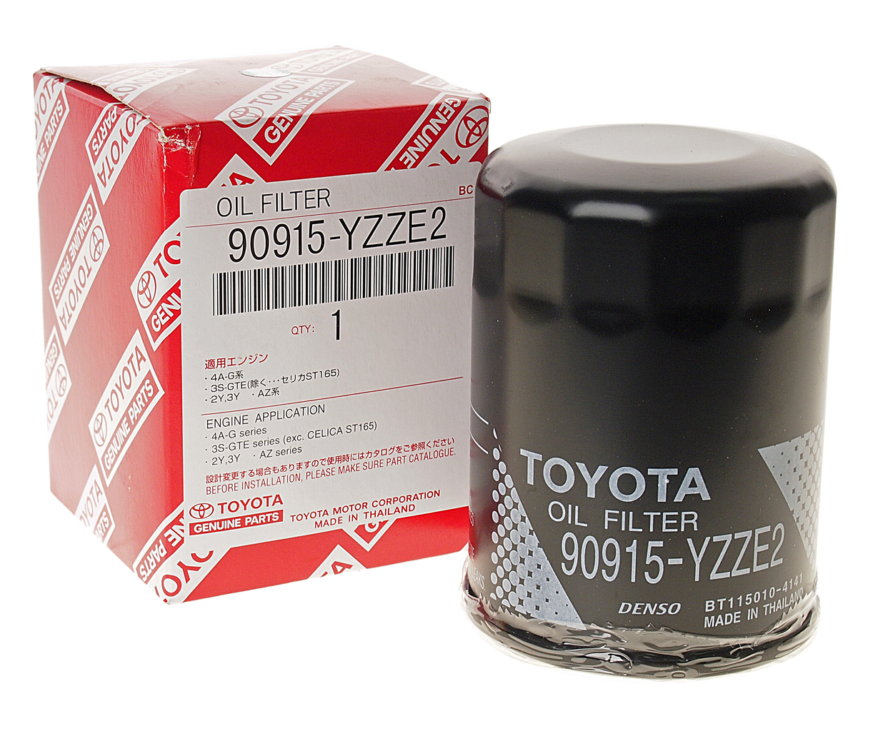 

Фильтр Масляный Toyota Camry (2.4) (09-) Oe 90915-Yzze2