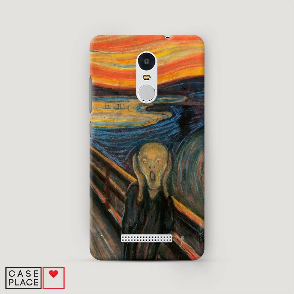 

Пластиковый чехол "Крик" на Xiaomi Redmi Note 3