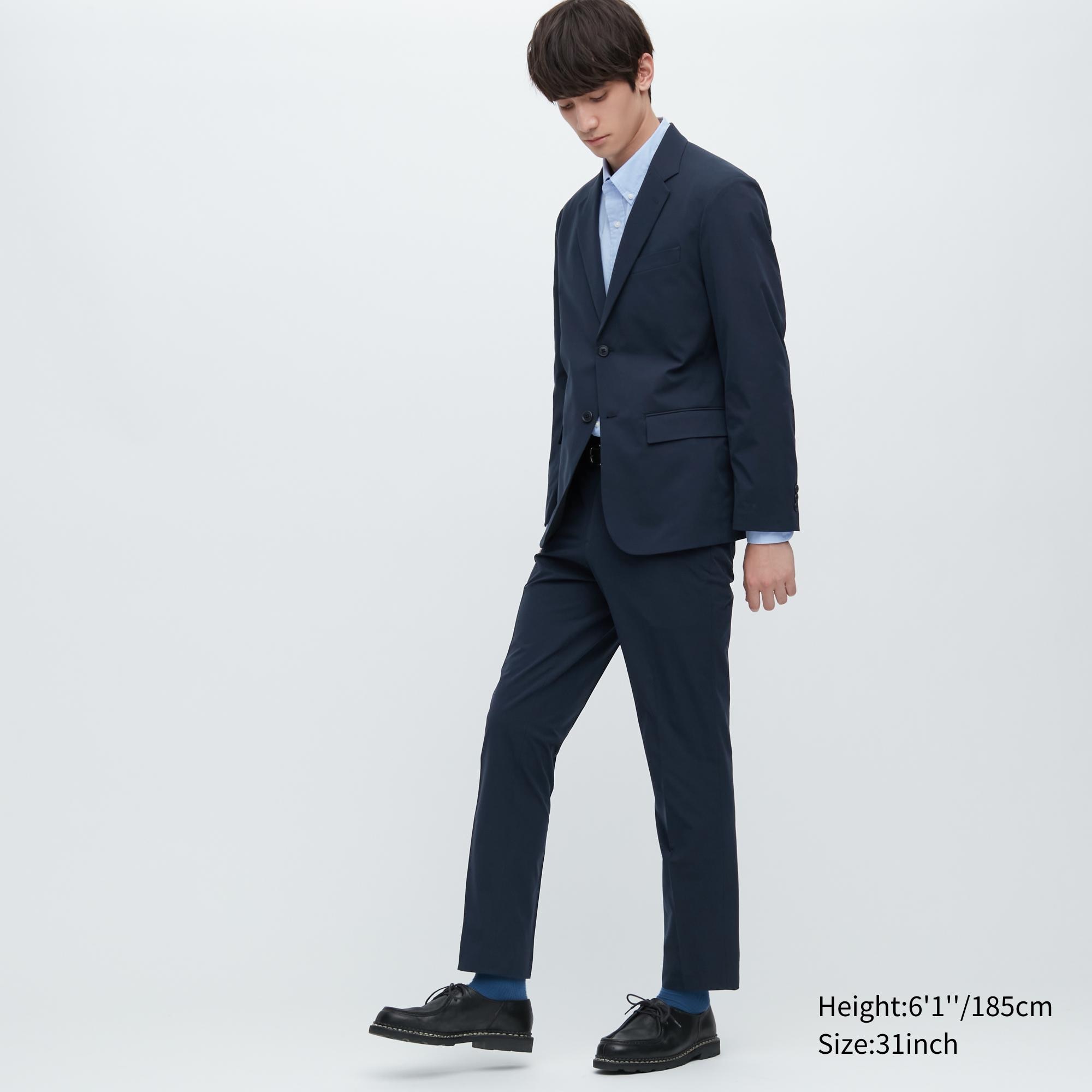 

Брюки мужские UNIQLO 457612COL69 синие 35/30 (доставка из-за рубежа), 457612COL69