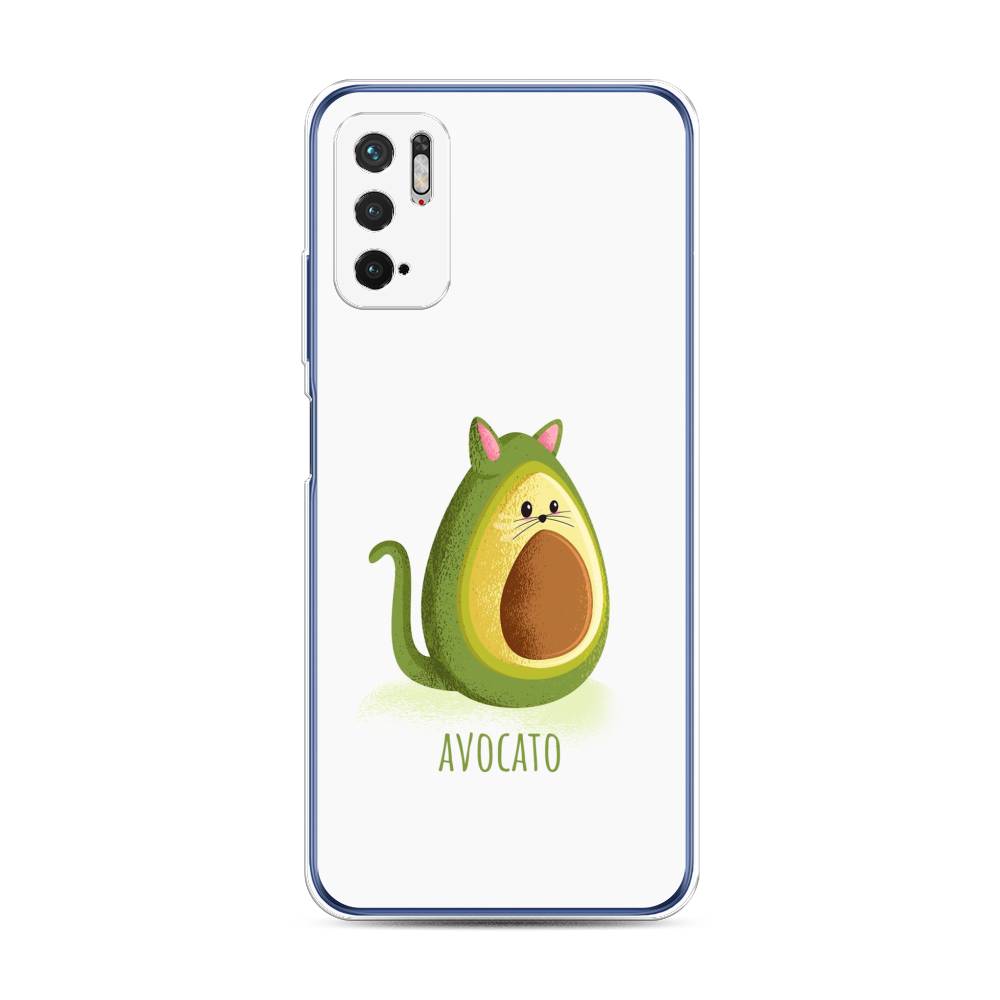 фото Силиконовый чехол "avocato" на xiaomi redmi note 10 5g awog