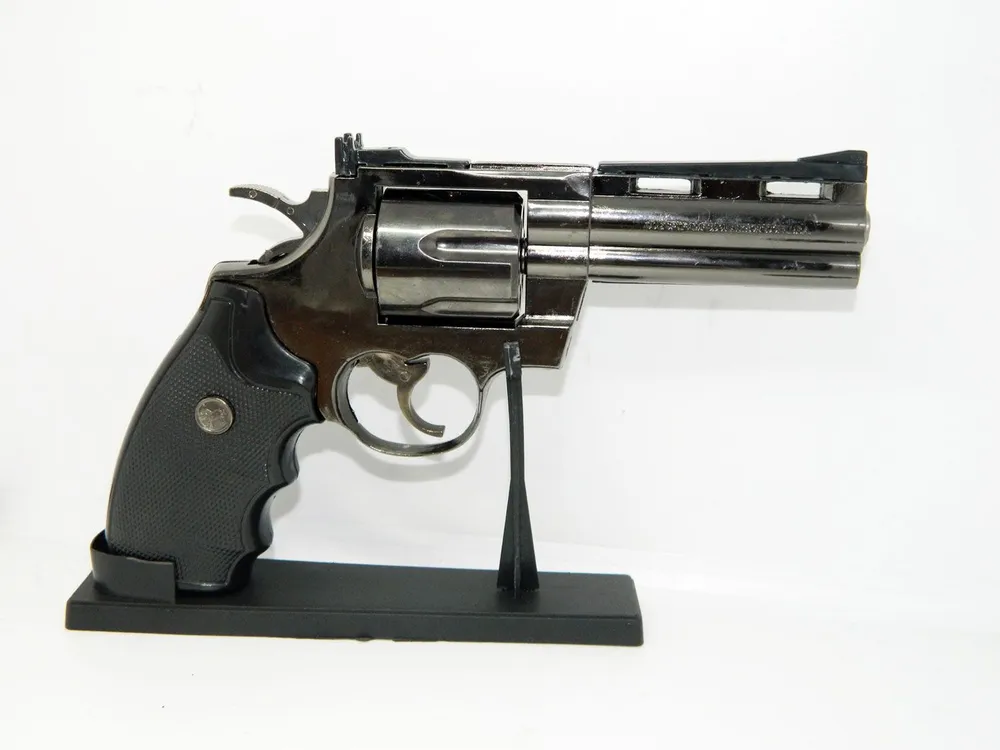 

Пистолет зажигалка - револьвер Colt Python, Серый, HL-48-105-pythonL