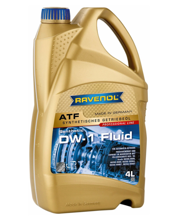 

Масло трансмиссионное Ravenol синтетическое Atf Dw-1 4л