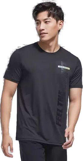 

Футболка мужская KELME T-Shirt черная 2XL, Черный, T-Shirt