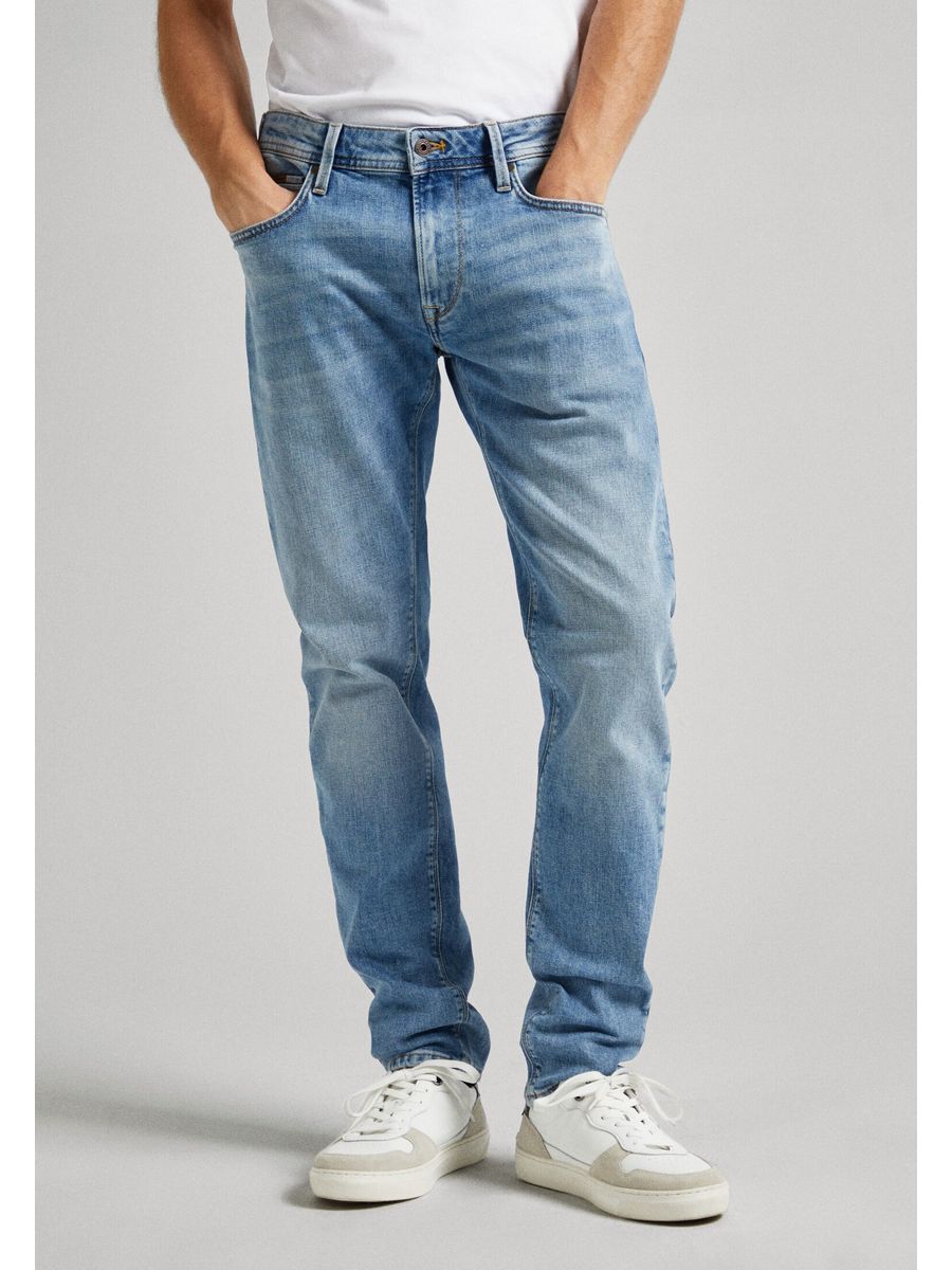 

Джинсы мужские Pepe Jeans London PE122G0OV синие 28/34, Синий, PE122G0OV