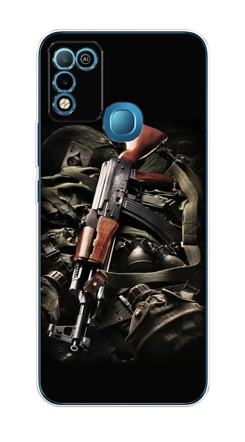 

Чехол Awog на Infinix HOT 10 Play "Автомат", Разноцветный, 3100650-5