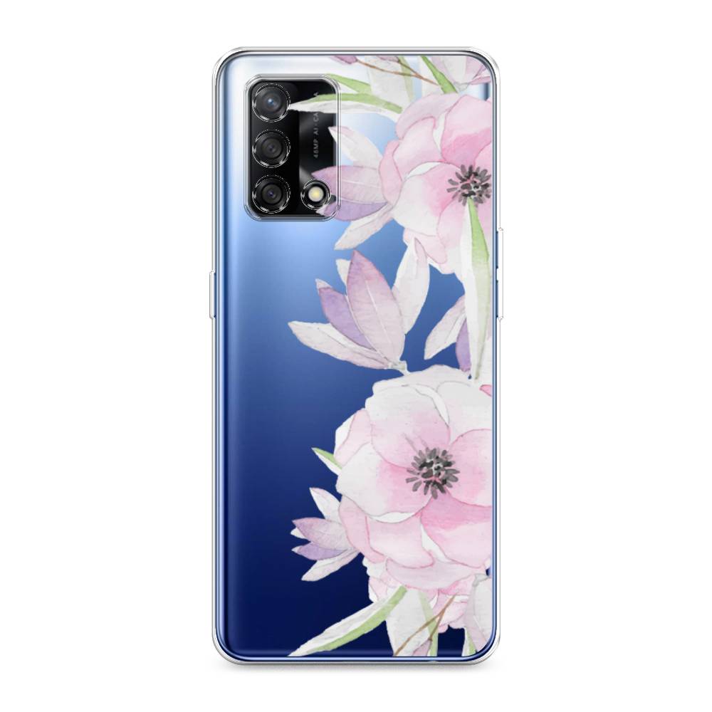 

Чехол Awog на OPPO A74 4G/F19 "Нежные анемоны", Разноцветный, 256050-8