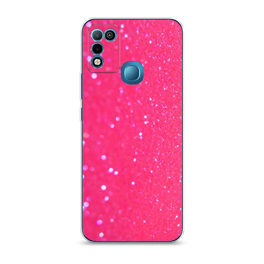 

Чехол Awog "Малиновые блестки рисунок" для Infinix HOT 10 Play
