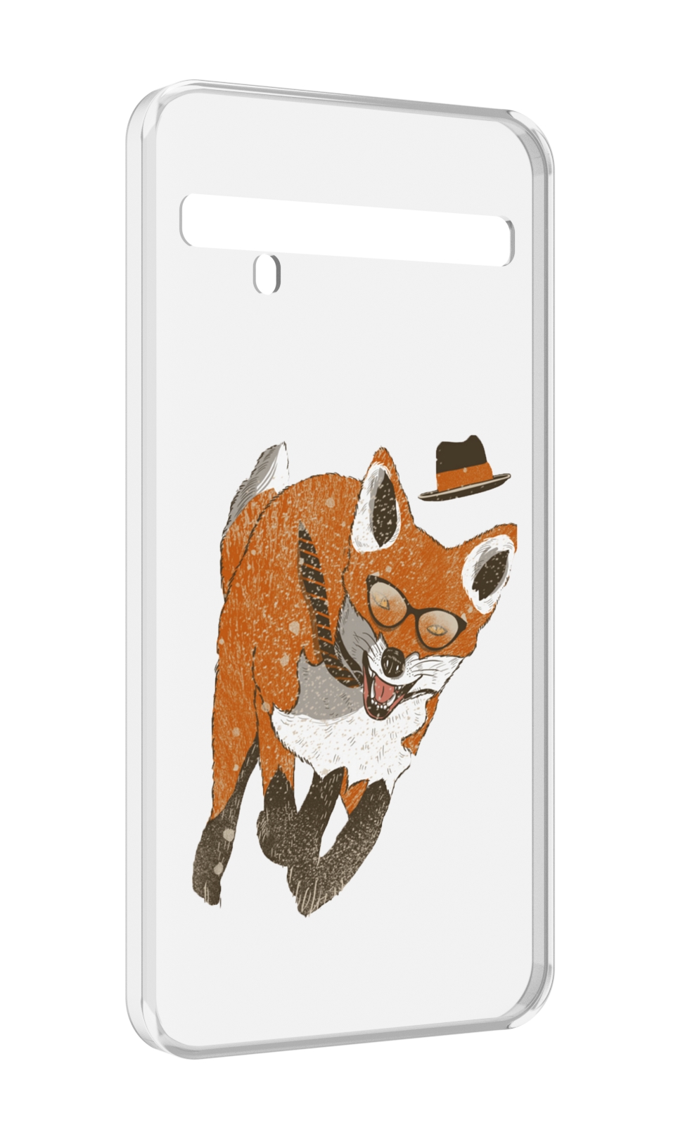 

Чехол MyPads шустрый лис для TCL 10 Pro / TCL 10 + Plus, Прозрачный, Tocco