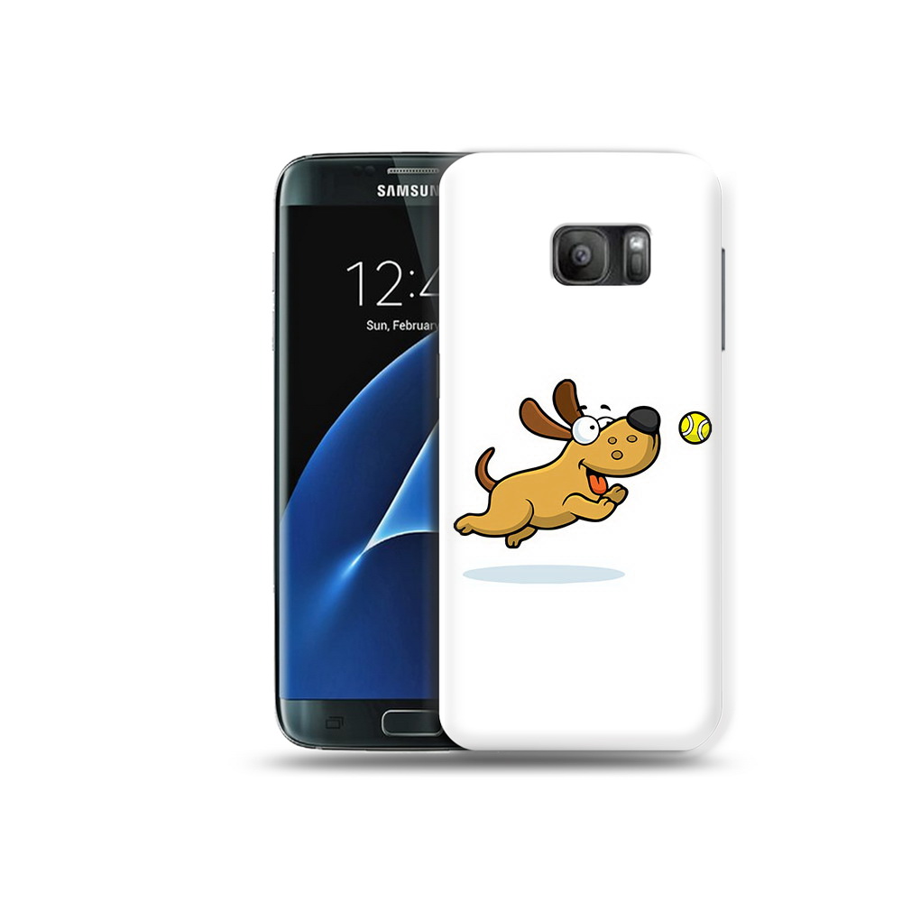 

Чехол MyPads Tocco для Samsung Galaxy S7 пёсик, Прозрачный, Tocco