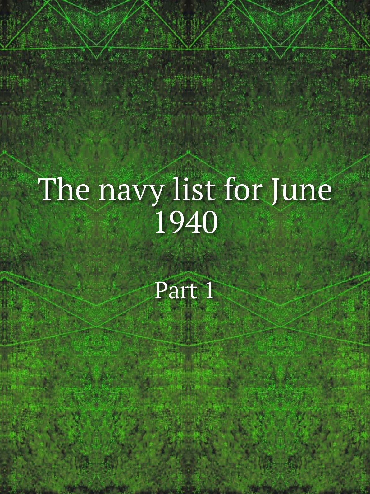 

The navy list for June 1940